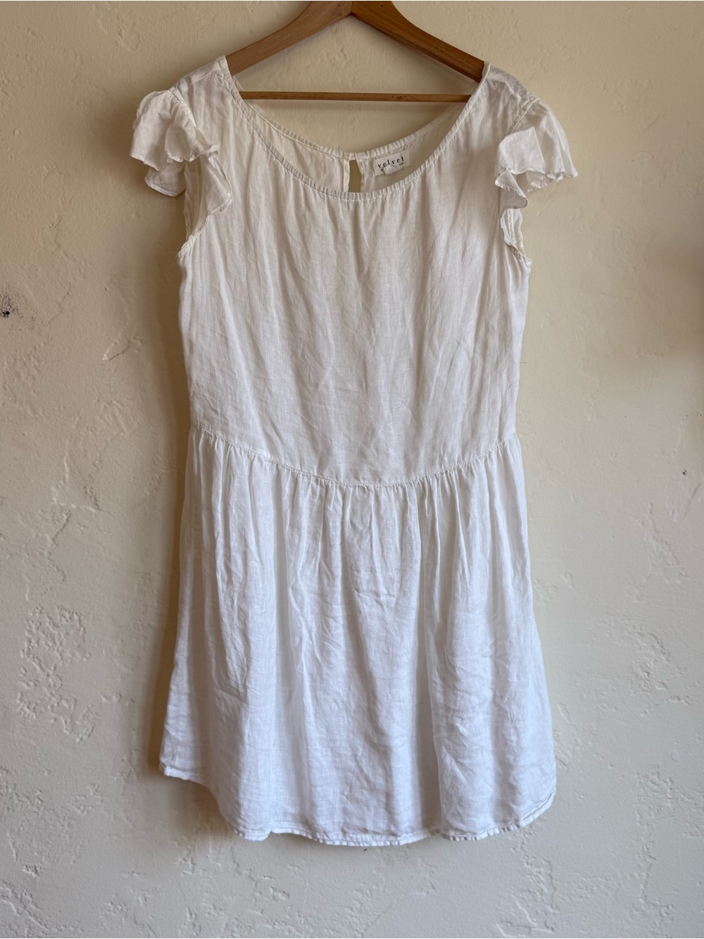 Velvet by Graham & Spencer cottage core cotton dress - SMALL